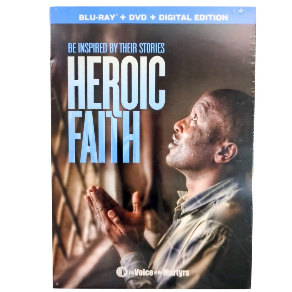 Heroic Faith Blu-ray DVD Digital 2021 Inspirational Christian Documentary VOM